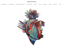 Tablet Screenshot of janetmathias.com